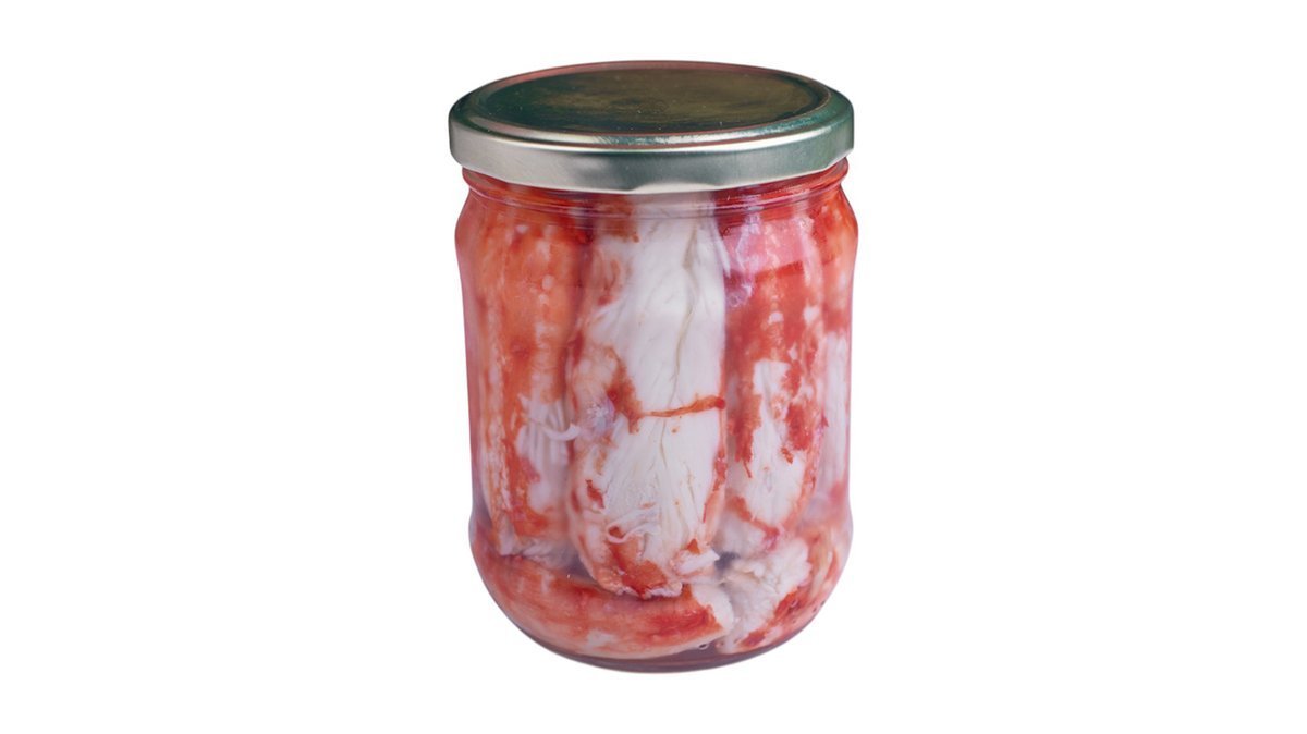 Mięso z kraba ręcznie rozbierane, w solance 450 g