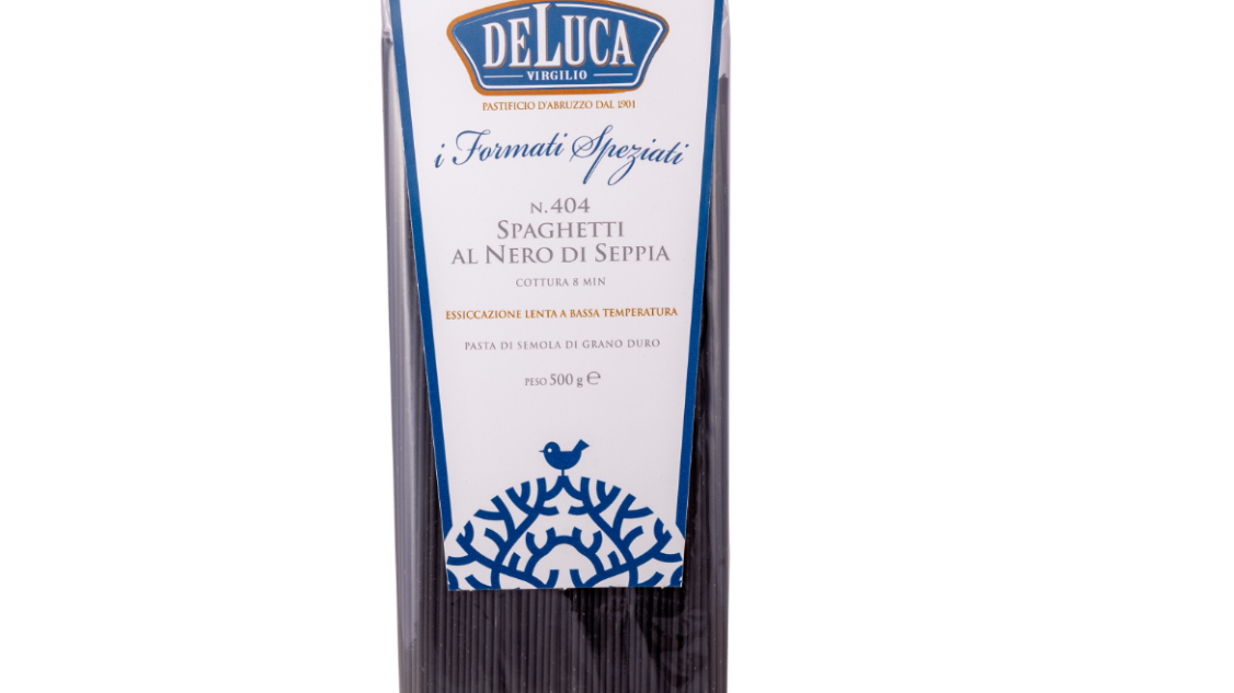 Makaron Spaghetti czarny 500g