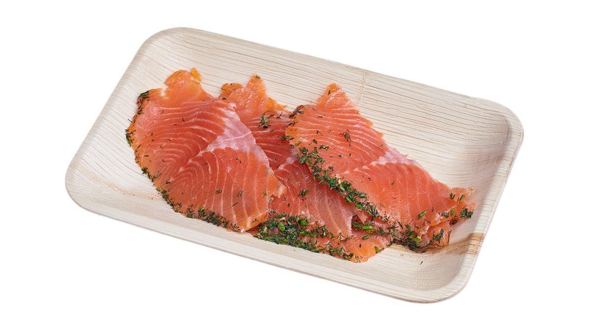 Łosoś solony (grawlax) krojony w plastry 300g