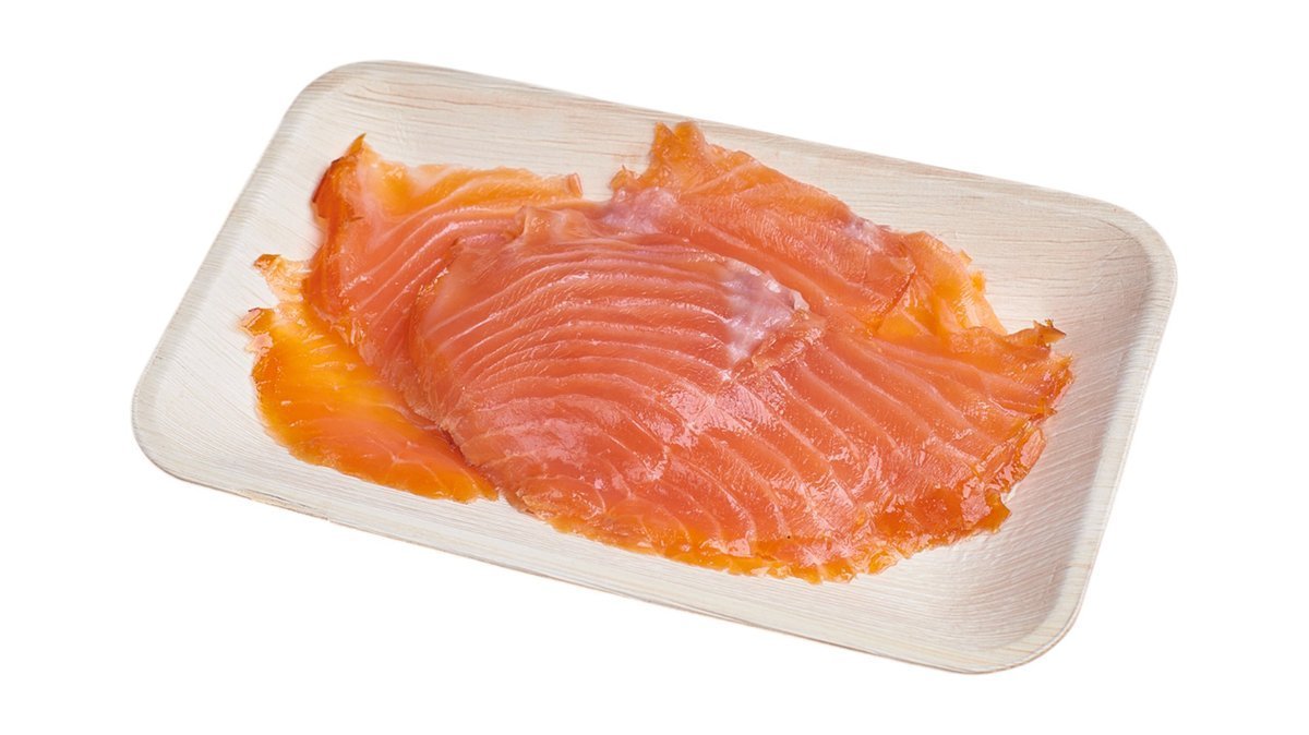 Łosoś szkocki wędzony na zimno w plastrach 300g