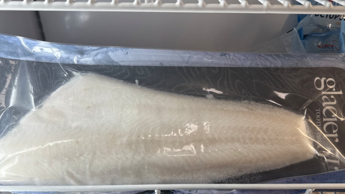 Okoń patagoński filet ze skórą mrożony bez glazury 600g