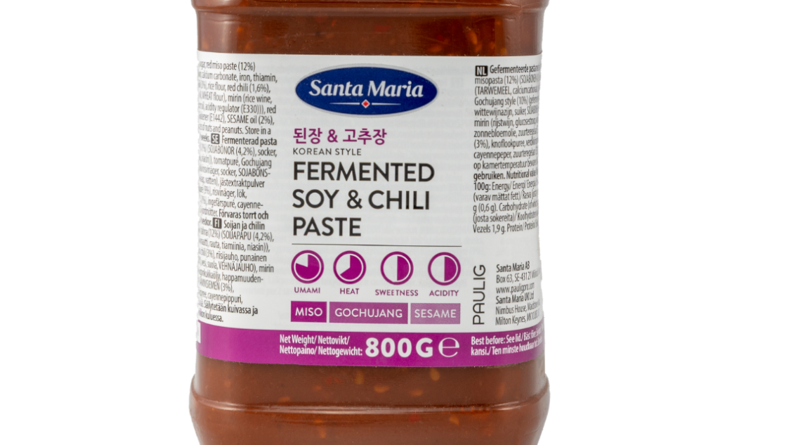 Sos z pasty Miso i Gochujang 800g
