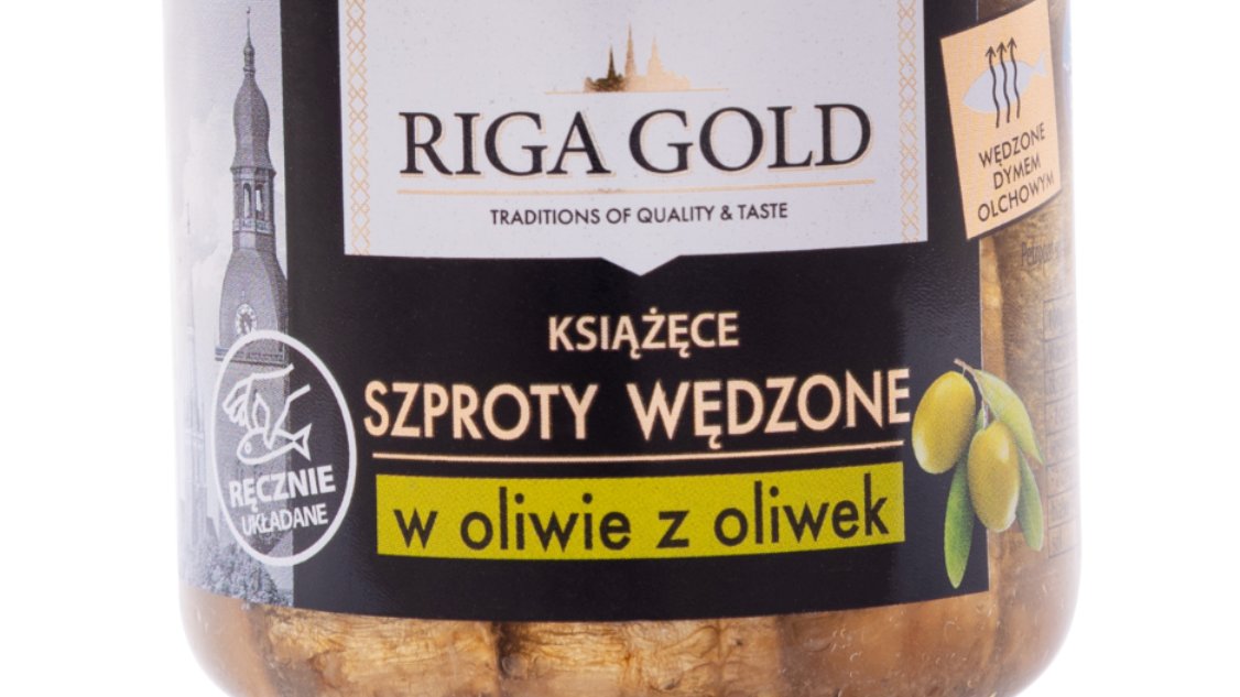 Szproty w oliwe z oliwek