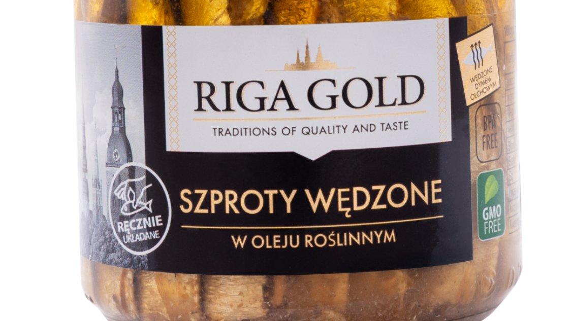 Szproty wędzone w oleju