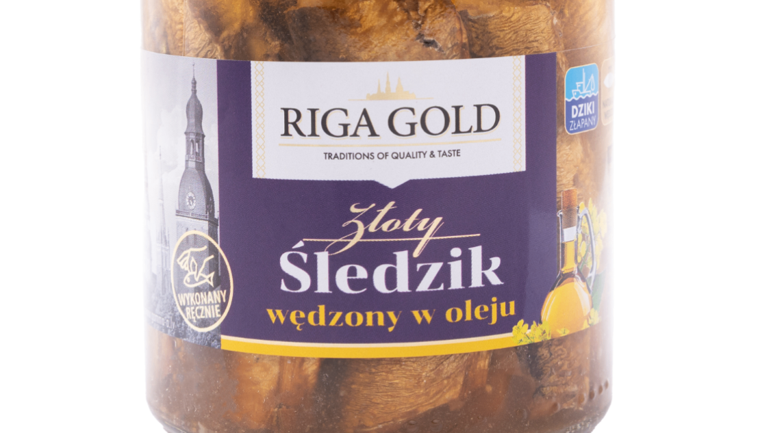 Śledzik wędzony w oleju 300g