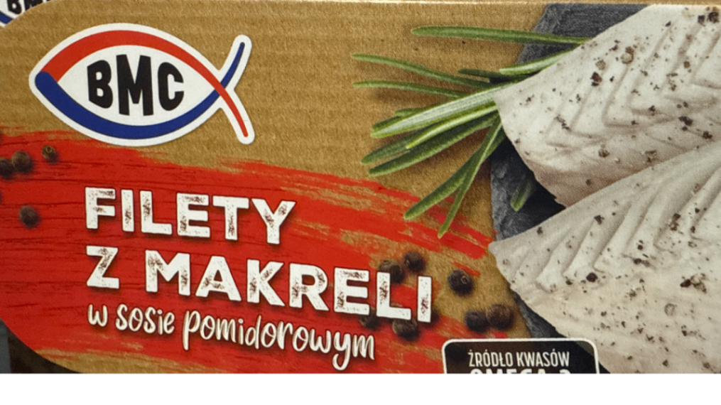 Filety z makreli w pomidorowym 175g