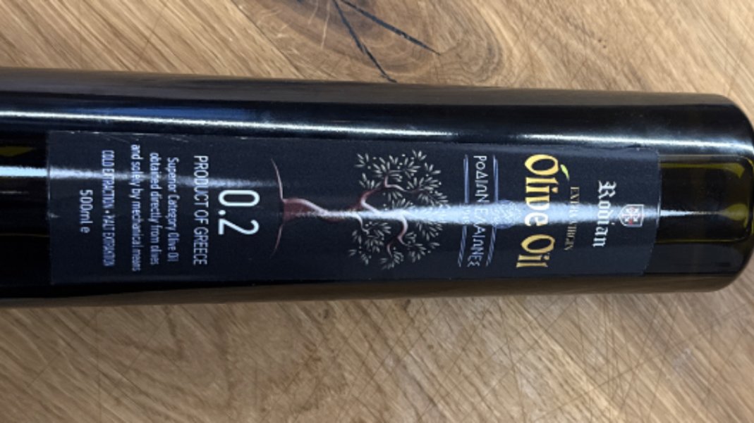 Oliwa extra virgin rodian 0,5l  naturalnie pikantna